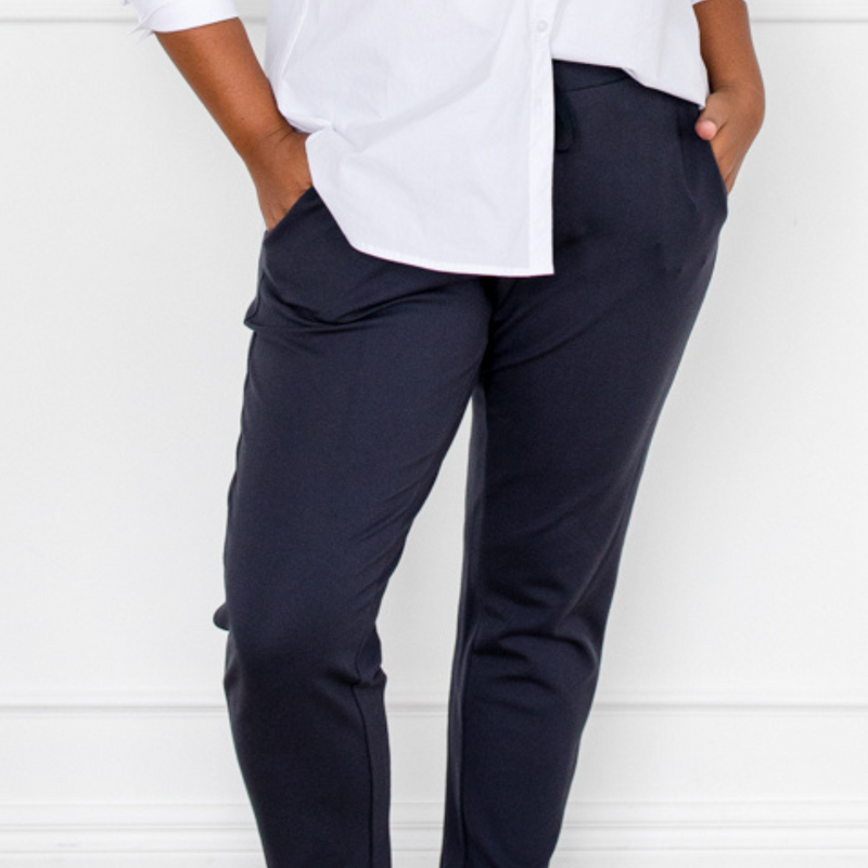 Styling You The Label Suzie ponte jogger pant - French navy. Made in Australia