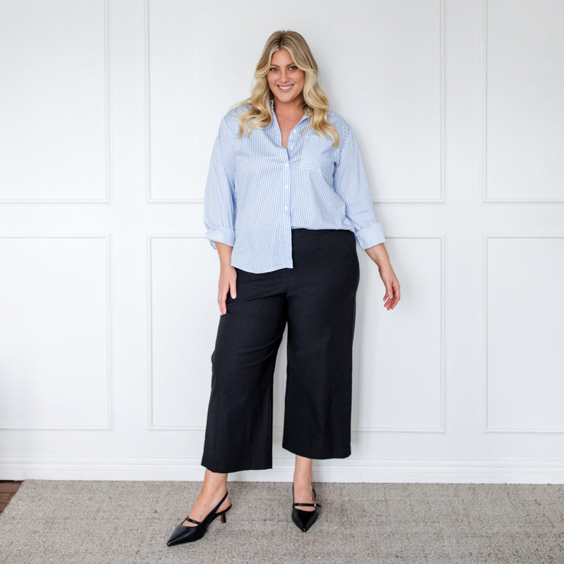 Styling You The Label Emma stretch crop pant black Made in Australia