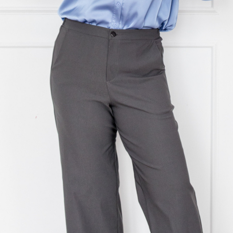 Styling You The Label Jacinta stretch pant - grey. Made in Australia