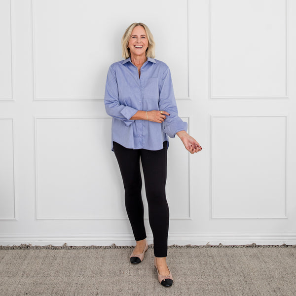 Styling You The Label Kimba ponte leggings - black, made in Australia