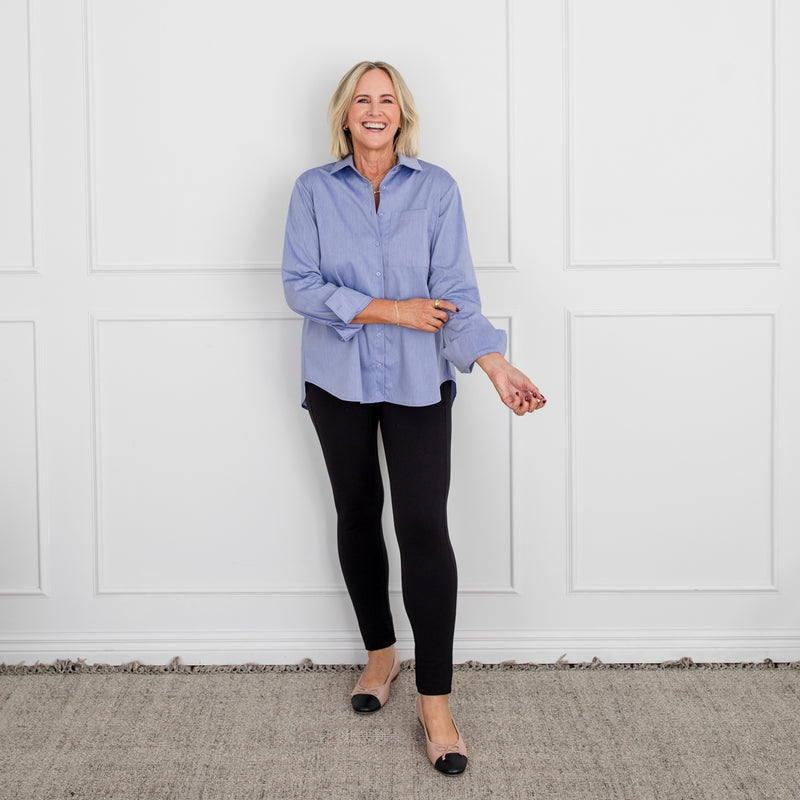 Styling You The Label Kimba ponte leggings - black, made in Australia