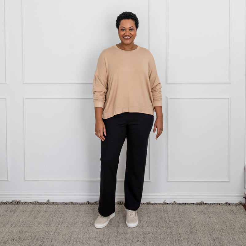Styling You The Label Lana wide leg ponte pant, made in Australia