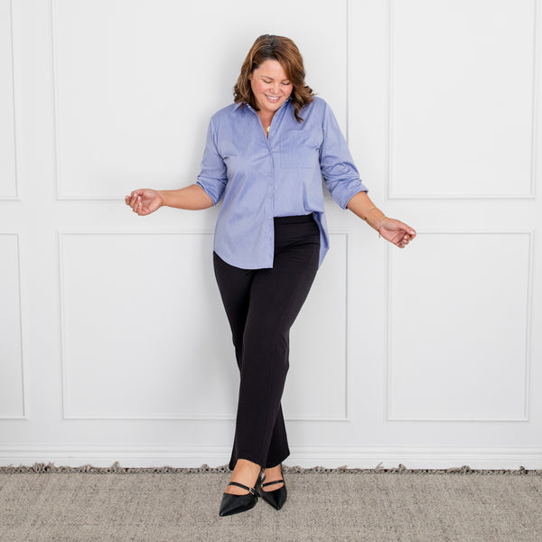 Styling You The Label Lana wide leg ponte pant, made in Australia