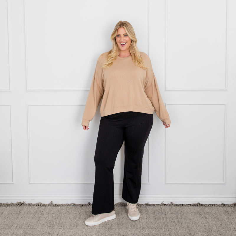 Styling You The Label Lana wide leg ponte pant, made in Australia